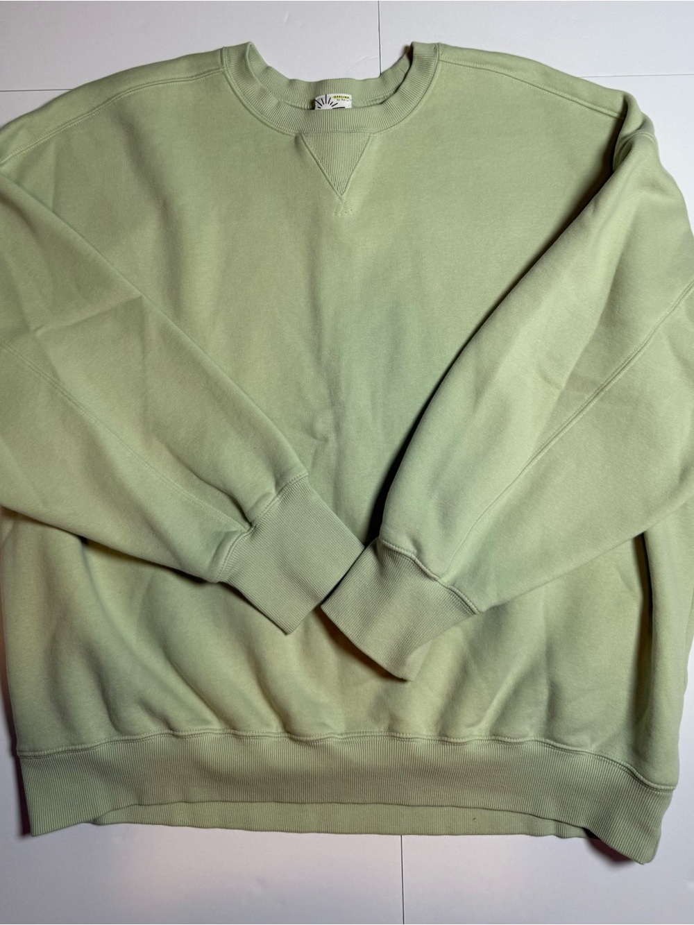 Women's OFFLINE by Aerie Cloud size XL
Green Oversized Fleece Crewneck
